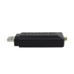 Side profile of Atheros AR9271 2.4GHz USB WiFi adapter with SMA antenna port for wireless network testing