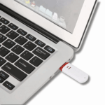 zSecurity BadUSB device appearing identical to a standard USB Type-A plug near a laptop port