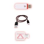 zSecurity BadUSB Silent Intrusion Kit Plus – Wi-Fi Cactus, keystroke injector cable, and USB data blocker for ethical hacking