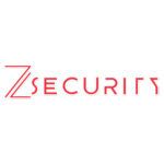 Bubble-free sticker featuring the zSecurity logo in red, perfect for adding a touch of style to laptops, notebooks, and more.