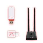 Advanced Network Hacking Kit by zSecurity – includes Wi-Fi Cactus, USB data blocker, and Alfa AWUS036ACH dual-band wireless adapter