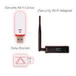 zSecurity Advanced Network Hacking Kit featuring AR9271 USB Wi-Fi Adapter, Wi-Fi Cactus BadUSB, and USB Data Blocker