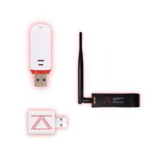 Advanced Network Hacking Kit with zSecurity AR9271 Wi-Fi adapter, USB data blocker, and Wi-Fi Cactus for penetration testing