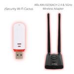 Comparison of zSecurity Wi-Fi Cactus and Alfa AWUS036ACH Dual Band Wireless Adapter – ethical hacking USB tools