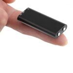 Discreet Mini Voice Recorder & MP3 Player To Scale