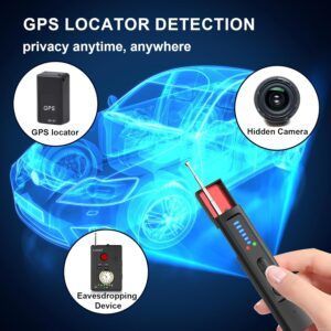 Spyware Detector for Hidden Cameras, Bugs, Wireless Signal, GPS Tracker GPS Location detection